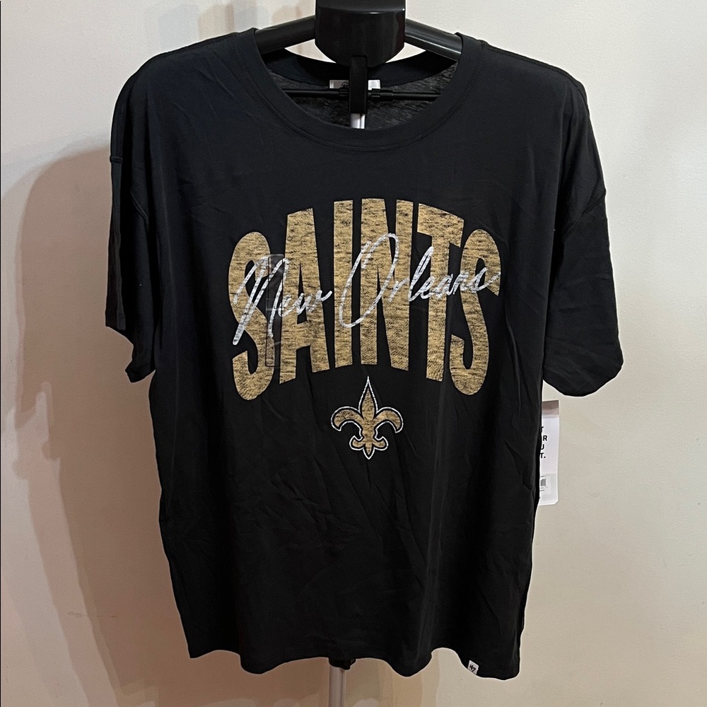 NWT New Orleans Saints Black T-Shirt
